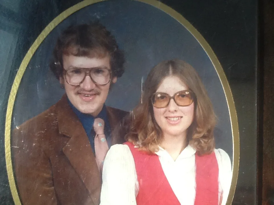 My valentine and I a few years ago.